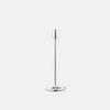 Silver plated Nattlight candlestick by Skultuna, elegant accessory with a sleek, reflective finish perfect for decorative use.