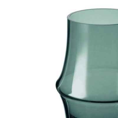 Holmegaard ARC flower pot, a stylish glass accessory with a sleek design, perfect for displaying plants or flowers.