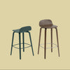 Visu Counter and Bar Stool Upholstered by Muuto