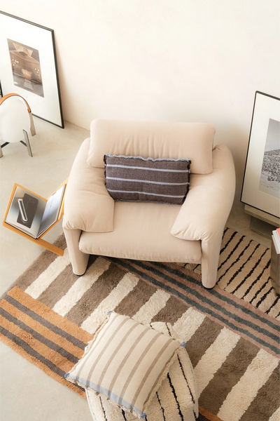 Colour On Washable Rug by Lorena Canals