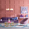 Belvedere Six-Light Chandelier by Jonathan Adler