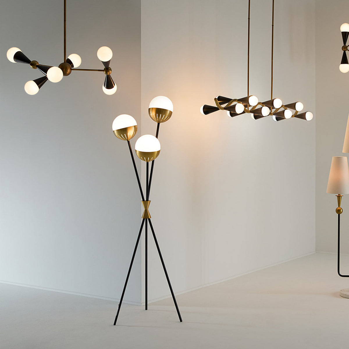 Caracas Tripod Floor Lamp by Jonathan Adler