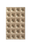 Tessera wool rug by Lorena Canals in natural tones, featuring a textured geometric design