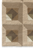 Tessera wool rug by Lorena Canals in a natural woven design