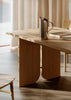 Kimono Dining Table - Oak by Woud
