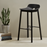 Woud Mono Counter Chair in natural wood finish, modern seating with a sleek, minimalist design for stylish interior spaces.