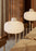 Woud Stone Pendant Glass lighting fixture hanging with a stone-shaped glass shade and minimalist design.