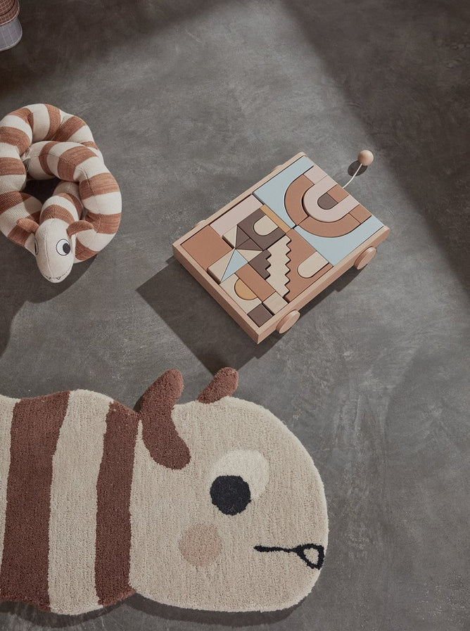 Wooden Rainbow Wagon by OYOY MINI