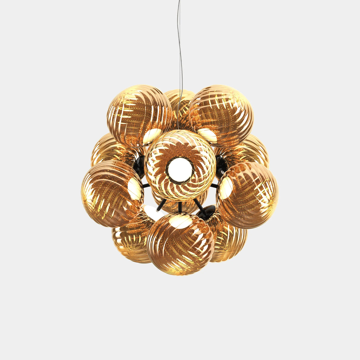 Whirl Burst Chandelier by Tom Dixon