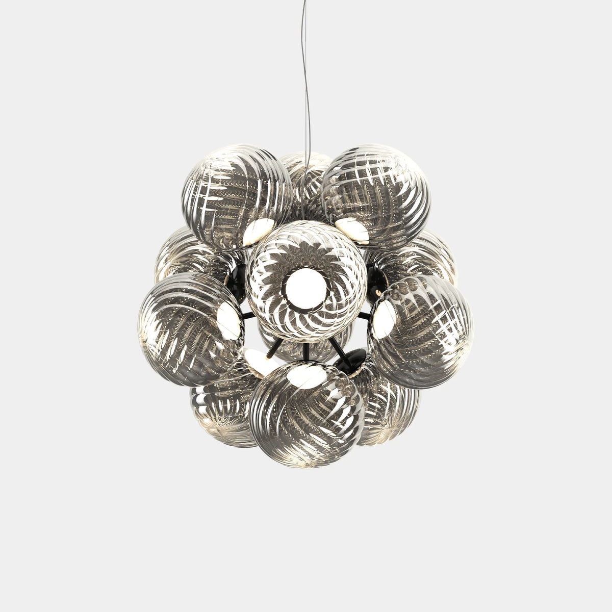 Whirl Burst Chandelier by Tom Dixon