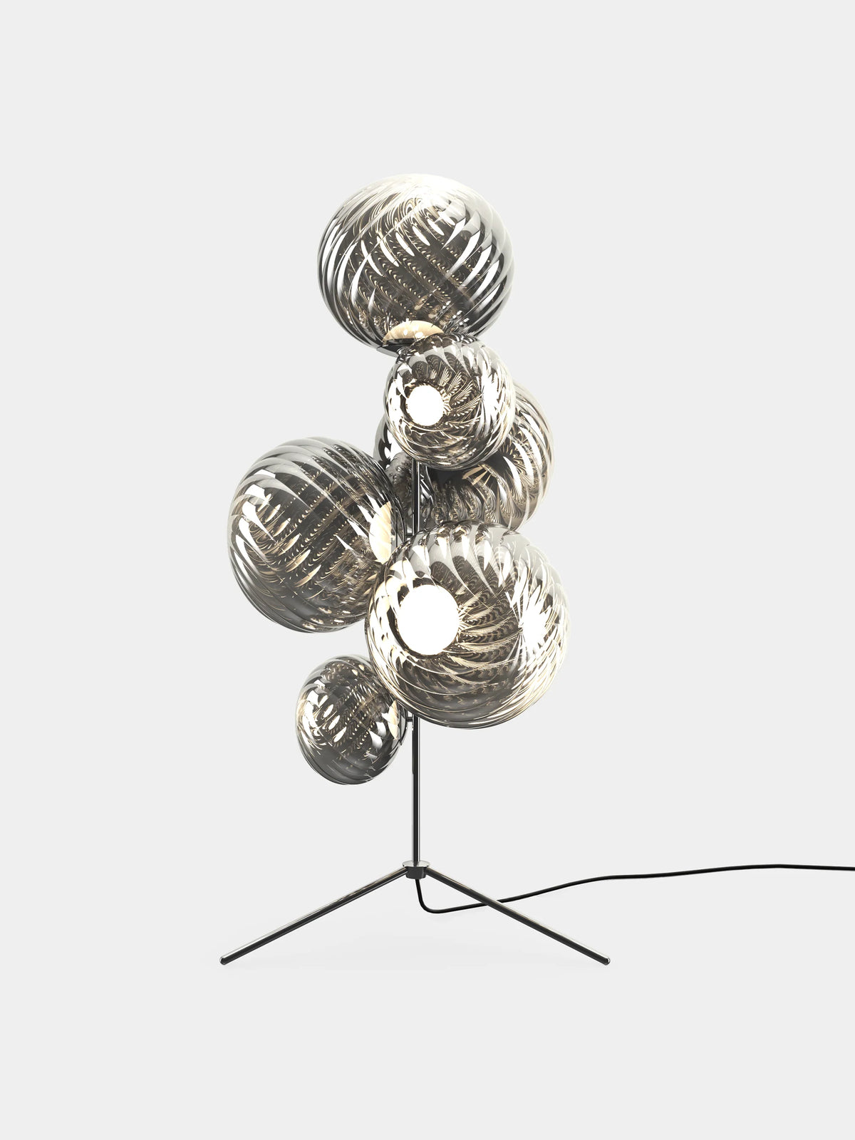 Whirl Floor Chandelier by Tom Dixon
