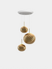 Whirl Trio-Round Pendant System by Tom Dixon