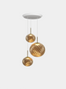 Whirl Trio-Round Pendant System by Tom Dixon
