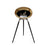 Le Feu Ground High Dome - Chromed Rose Gold by Le Feu
