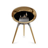 Le Feu Ground Low Dome - Chromed Rose Gold by Le Feu