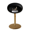 Le Feu Steel Low Dome - Black by Le Feu