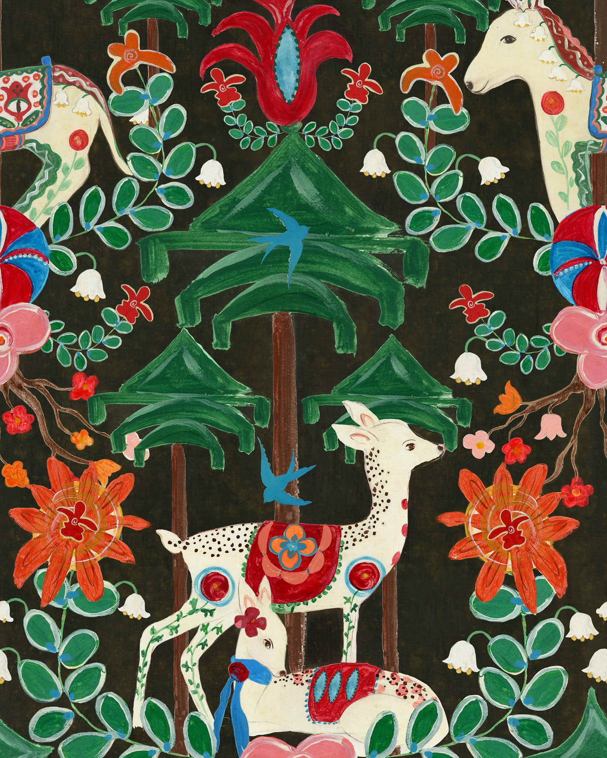 A WOODLAND TALE Wallpaper by Mindthegap