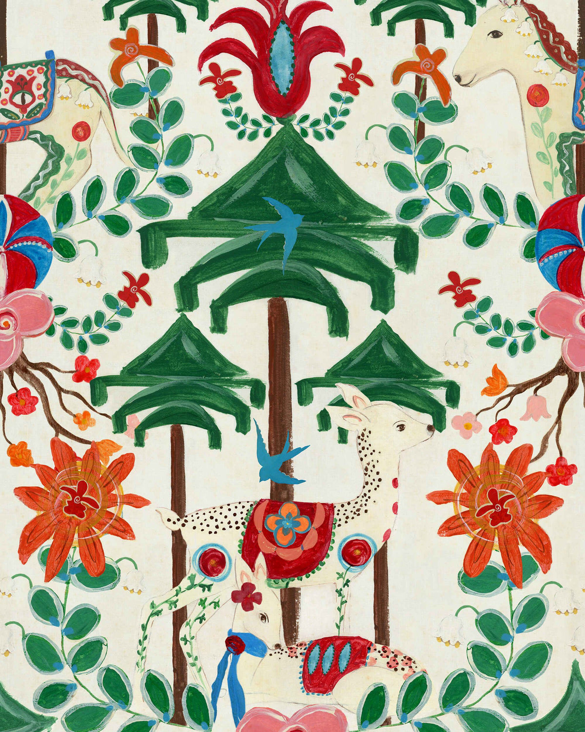A WOODLAND TALE Wallpaper by Mindthegap
