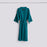 Petrol blue Waffle Bathrobe by Hay, soft textured accessories with a cozy, stylish appearance.