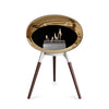 Le Feu Ground Low Dome - Chromed Rose Gold by Le Feu