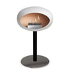 Le Feu Steel Low Dome - White by Le Feu