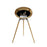 Le Feu Ground High Dome - Chromed Rose Gold by Le Feu