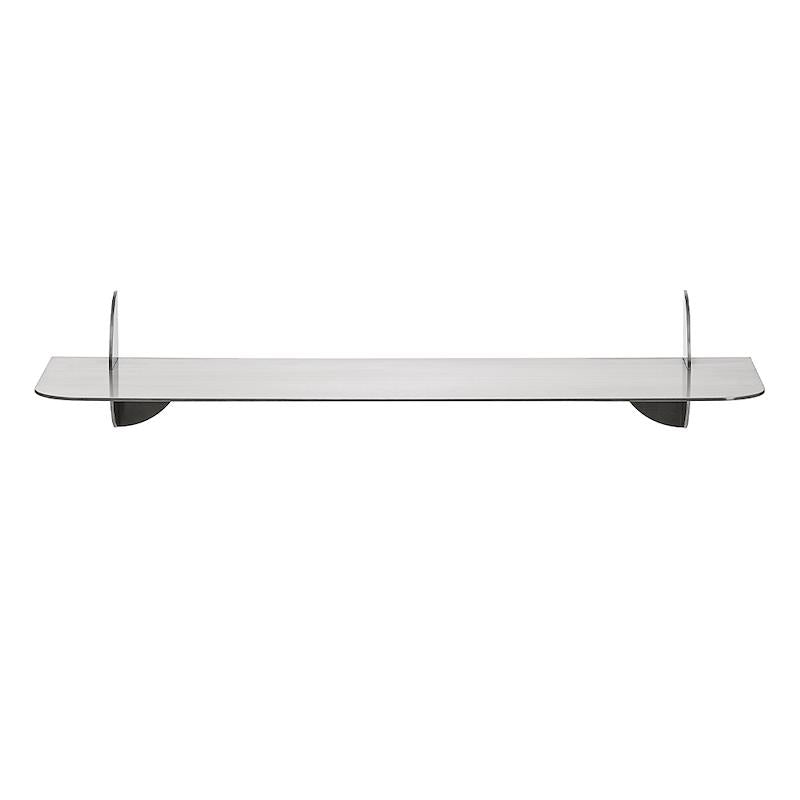 Small silver Aedes Shelf by AYTM for stylish storage and organization in modern interior spaces.