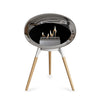 Le Feu Ground Low Dome - Chromed Silver by Le Feu