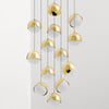 Ohm. 13 Chandelier by Anony
