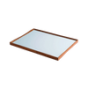 Small black and blue turning tray by Finn Juhl for Architectmade, stylish accessory with a sleek, functional design.
