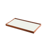 Black and blue Turning Tray by Finn Juhl for Architectmade, small accessory with sleek, modern design for stylish organization.