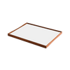 Black and blue Finn Juhl turning tray by Architectmade, small decorative accessory with sleek modern design.