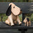 Wooden toy for kids featuring Oscar & Rufus characters by Architectmade, crafted from natural wood with colorful painted details.