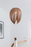 Red and white Gladys pendant light by Atelier Cocotte featuring a large birch-shaped design, perfect for modern interior lighting.