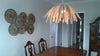 White Tina Pendant light by Atelier Cocotte, featuring a sleek, modern design perfect for contemporary lighting.
