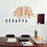 White Tina Pendant light by Atelier Cocotte, showcasing a sleek modern lighting fixture with a minimalist design.