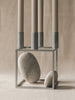 Black Kubus accessory by Audo Copenhagen, modern geometric design, crafted for stylish home or office decor.