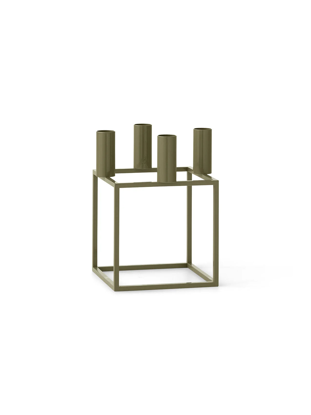 Audo Copenhagen Kubus accessory in black, modern geometric design, made by Audo Copenhagen for stylish home or office decor.