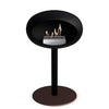 Le Feu Steel Low Dome - Black by Le Feu