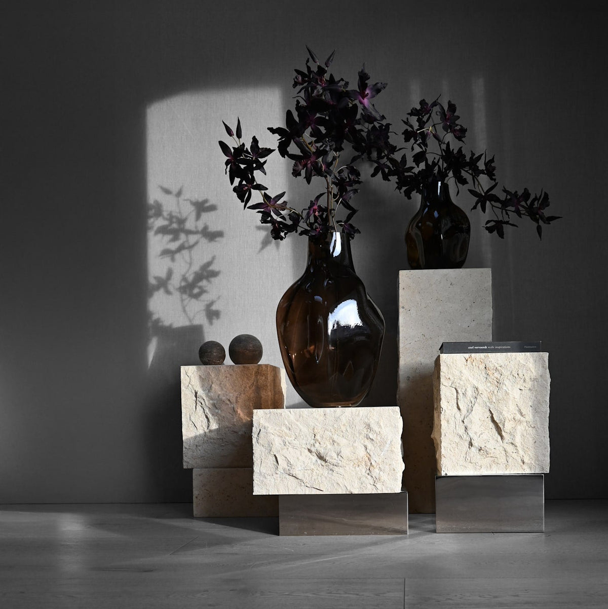 Bakku Vase, Big - Smoked Forest by 101 Copenhagen