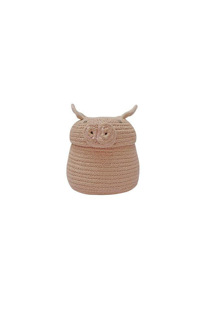 Mini Peggy the Pig Basket by Lorena Canals