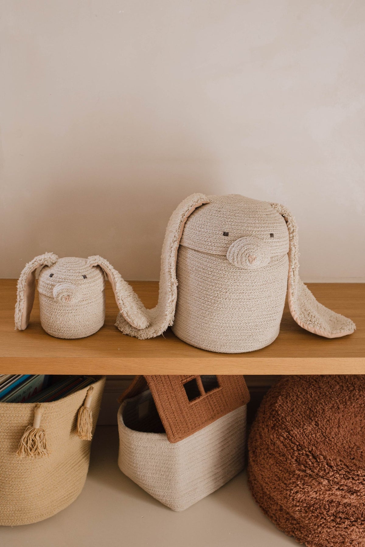 Mini Rita The Rabbit Basket by Lorena Canals