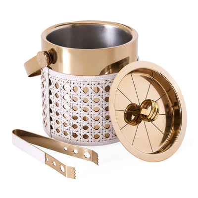 Basketweave Ice Bucket by Jonathan Adler