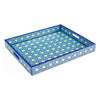 Basketweave Lacquer Tray by Jonathan Adler