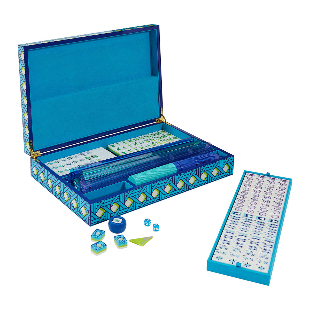 Basketweave Mahjong Set by Jonathan Adler