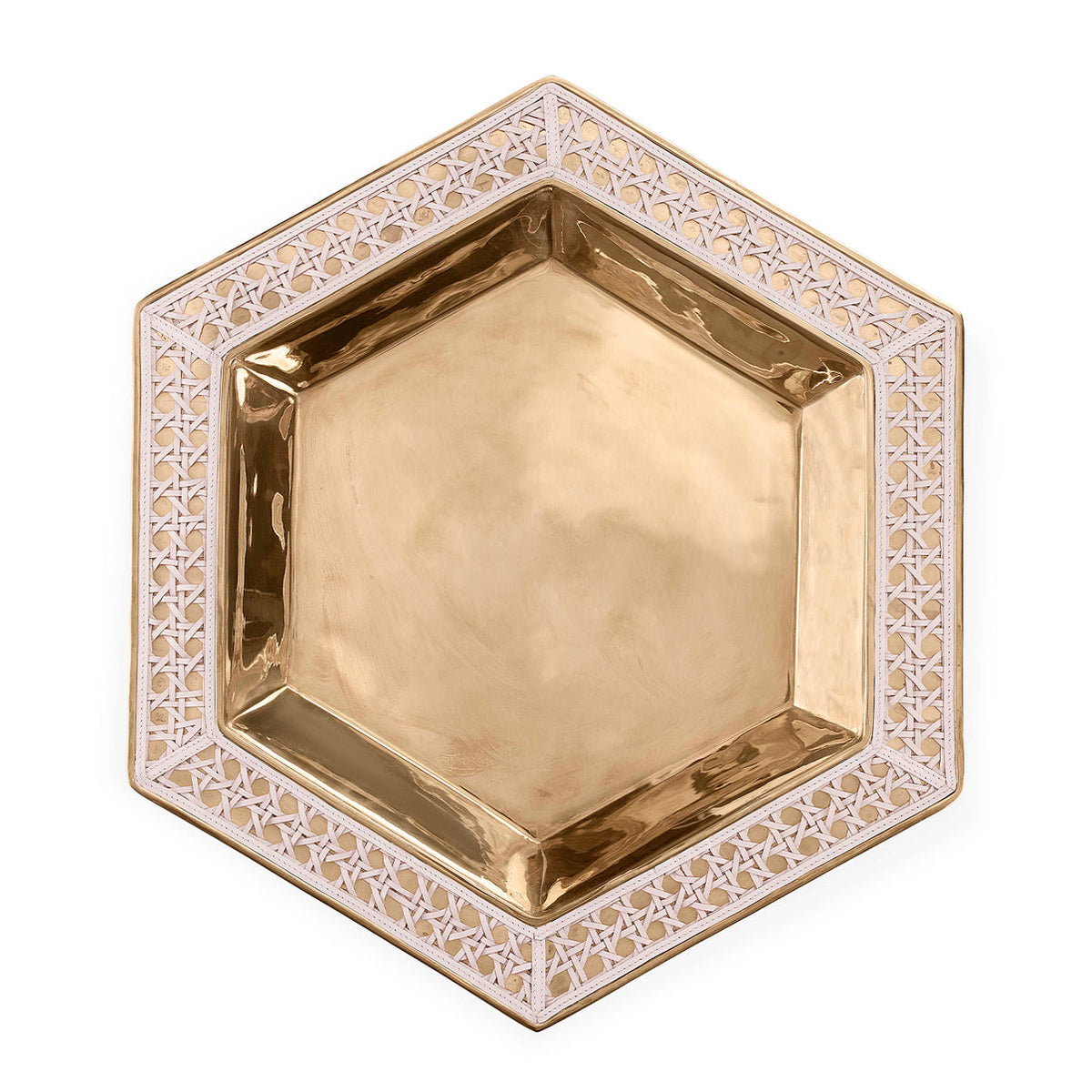 Basketweave Serving Tray by Jonathan Adler