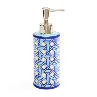 Basketweave Soap Dispenser by Jonathan Adler