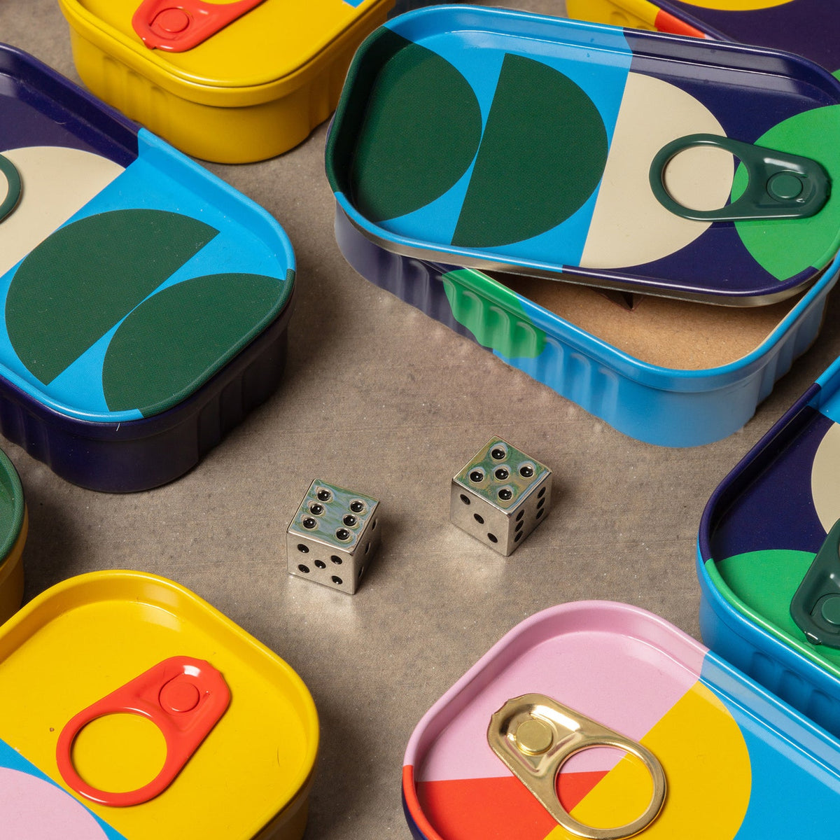 Tinned Goods - Be Lucky Dice by Block Design
