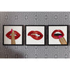 Lipstick Beaded Wall Art by Jonathan Adler