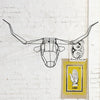 White Longhorn accessory by Bend Goods, made in the USA, featuring sleek, modern design with smooth curves and a polished finish.